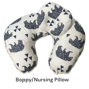 New Bear Theme Nursing / Boppy Pillow with Adjustable Headrest